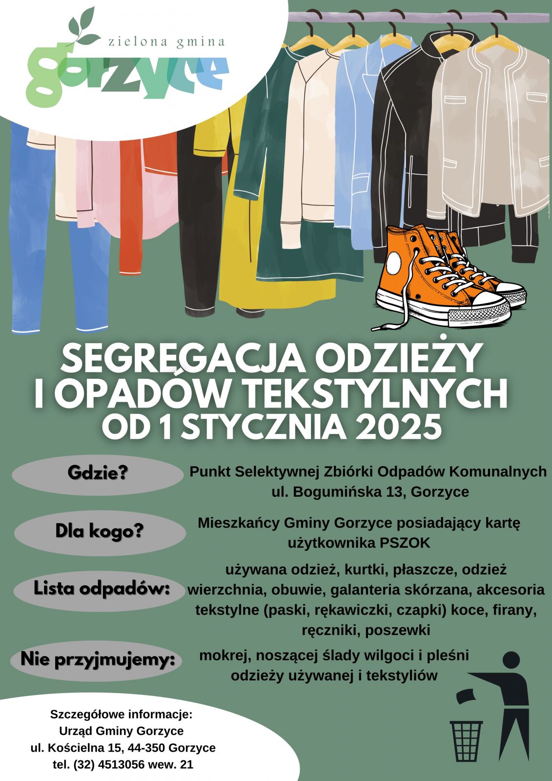 segregacja odzieży 